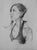 Seraphine presents a striking portrait rendered in graphite, capturing the subject in a moment of introspection. The...