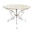 1950s Sheet Metal Garden Table, 1950s For Sale - Image 5 of 11