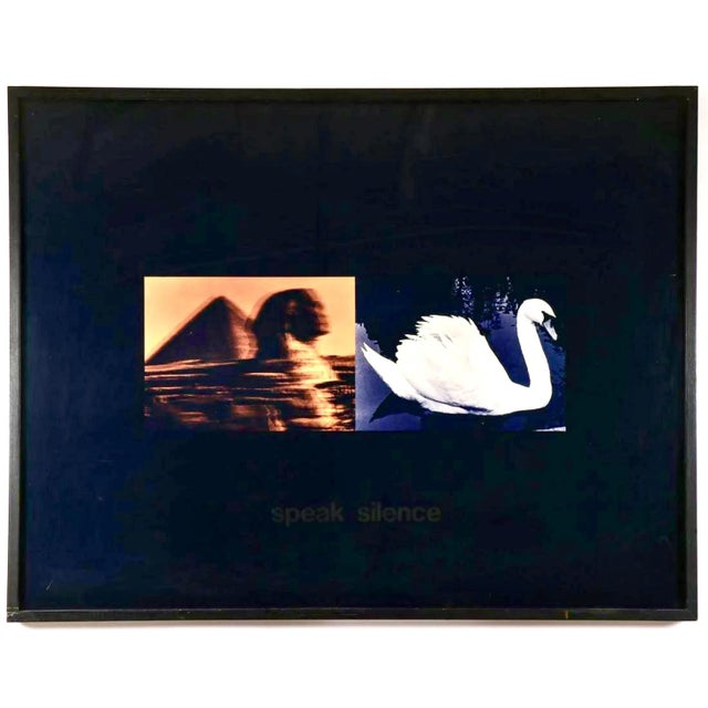 Sorel Cohen Large Scale Color Photograph Ektacolor C Print Art Photo Typography Sorel Cohen 1978 For Sale - Image 9 of 12