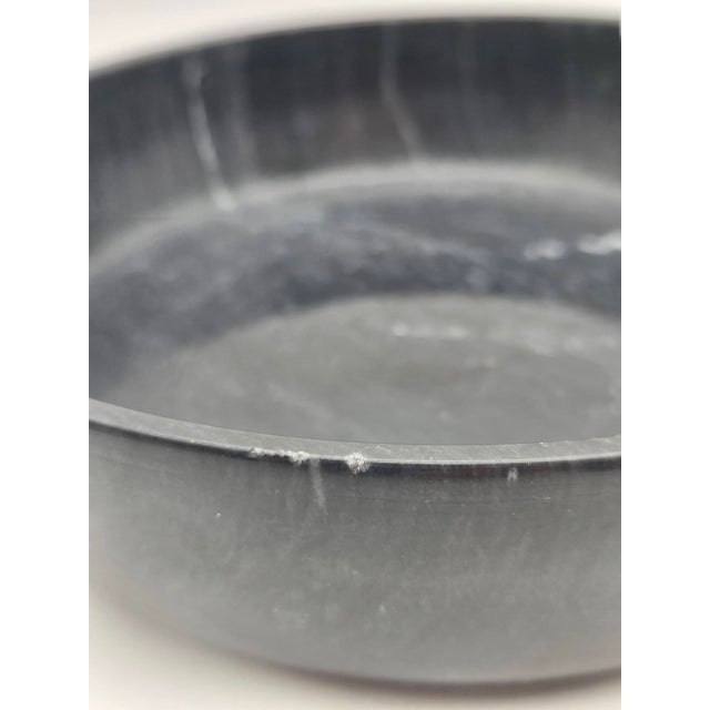 Mid 20th Century Black Marble Bowl With Lid For Sale - Image 10 of 13