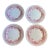 1960s Wedgwood Bramble Pink 8.25” Set of 4 Plates For Sale