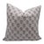 Fabdivine Handmade Block Printed Cushion Cover 14x14 Inch Pure Linen- Rohini For Sale