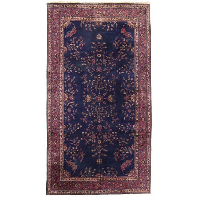 Antique Turkish Sparta Rug - 11'01 X 20'02 For Sale - Image 10 of 10
