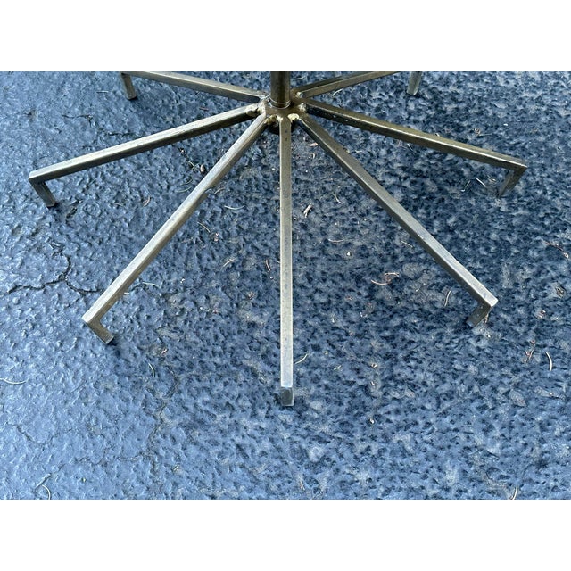 Wood Richard Schultz Style Organic Modern Natural Wood Pedal Coffee Table For Sale - Image 7 of 8