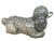 Ceramic Vintage 1970s Life Size Poodle Ceramic Statue With Ruby Collar For Sale - Image 7 of 12