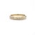Vintage Retro Two Tone Gold Keepsake Orange Blossom Wedding Band, Ring Size 7 For Sale - Image 4 of 10