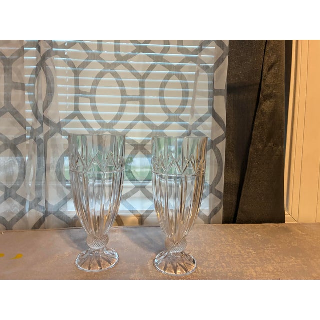 Godinger Godinger Olympia Clear Cut Crystal - 4 pcs For Sale - Image 4 of 4