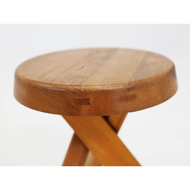 Wood Model S31A Stool by Pierre Chapo, France, 1974 For Sale - Image 7 of 12
