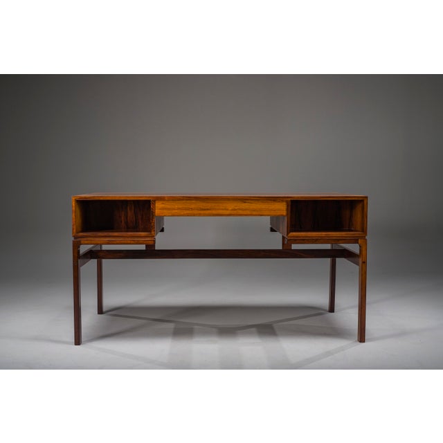 Model 80 Executive Desk by Arne Wahl Iversen for Vinde Møbelfabrik, Denmark, 1950s For Sale - Image 12 of 18