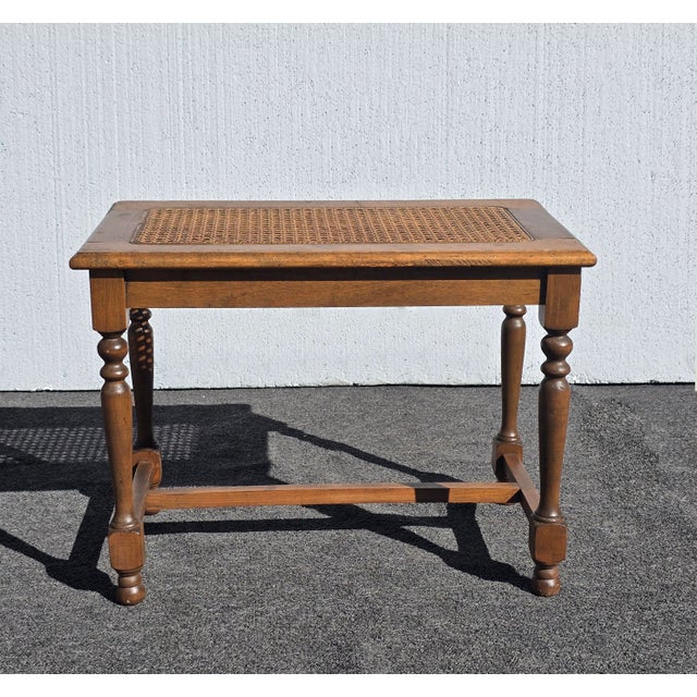 Gorgeous Bench in Great Vintage Condition. Solid and Firm. Wear is usual for its age. Please study the photos and ask...