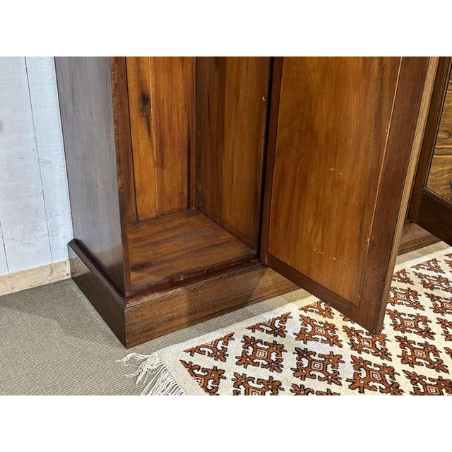 19th Century English Mahogany Wardrobe For Sale - Image 10 of 18