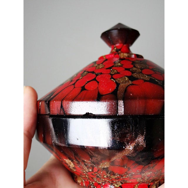 1950s Murano Aventurine Glass Bathroom Set by Vincenzo Nason, Set of 3 For Sale - Image 5 of 17