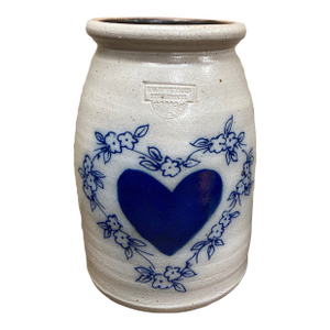 Vintage 1993 Salmon Falls Stoneware Crock