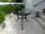 Impressive hand wrot Iron center table that was a bespoke piece from Murry's Iron Works Los Angeles. A source for the...
