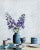 Schumacher Sample - Schumacher Mizu Wallpaper in Sky For Sale - Image 4 of 4
