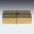 1960s Vintage 20th Century Italian Gilt Silver Cigar Box from Tiffany & Co, 1960s For Sale - Image 5 of 17