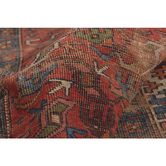 Late 19th Century Persian Kurd Rug, 04'01 X 06'10 For Sale In Dallas - Image 6 of 10