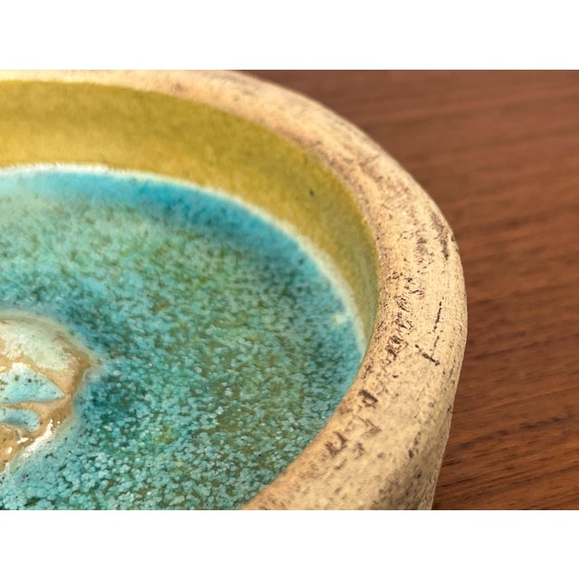 Mid-Century Modern Danish Studio Pottery Bowl by Conny Walther, 1960s For Sale - Image 6 of 12