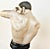 John L. Sullivan & James J. Corbett, American Painted in Color Boxer Sculptures, Boston Strong Boy by Arthur Waagen, c.1895, Set of 2 For Sale - Image 14 of 18