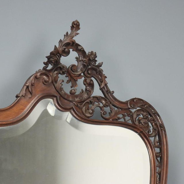 Console Table with Mahogany Mirror For Sale - Image 3 of 15