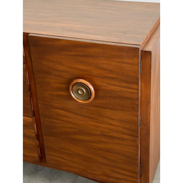 1970s Gilbert Rohde Style Credenza For Sale In Los Angeles - Image 6 of 12