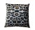 Black Boho Chic Silk Velvet Ikat Pillow Cover Bohemian Pillow Cover For Sale - Image 8 of 8