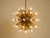 1960s Space Age Brass Ceiling Lamp from J.T. Kalmar, 1960s For Sale - Image 5 of 18