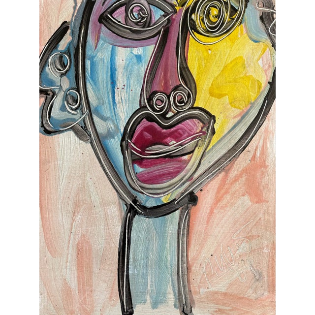 Peter Keil Titled Peter Keil Painting, 1964 - Junge Wilde Collection For Sale - Image 4 of 5
