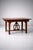 Art Nouveau Italian Walnut Extendable Dining Table with Lyre Motif Base, 1905 For Sale - Image 10 of 14