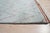 4x8 Isla Moroccan Blue Geometric Modern Hand Knotted Wool Carpet Runner Rug For Sale - Image 4 of 9