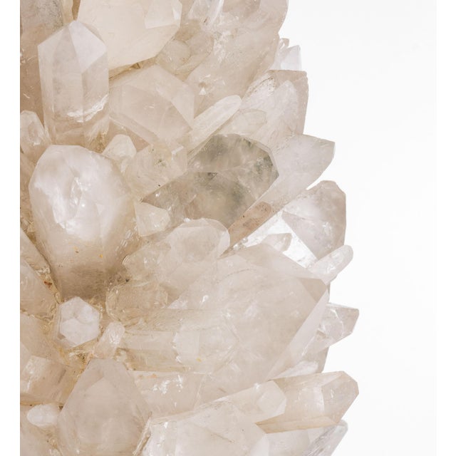 Craig Van Den Brulle Rock Crystal Table Lamps, 2 For Sale - Image 10 of 15