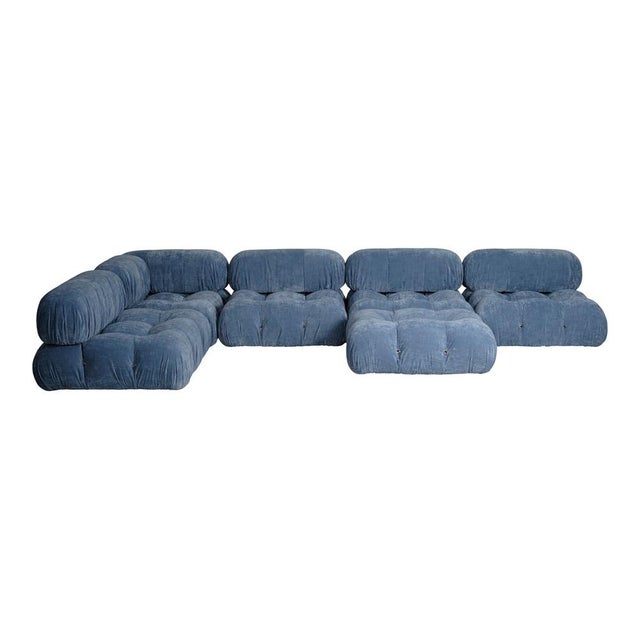 Vintage Camaleonda Sofa by Mario Bellini for B&B Italia, 1970s, Set of 6 For Sale - Image 11 of 18