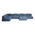 Vintage Camaleonda Sofa by Mario Bellini for B&B Italia, 1970s, Set of 6 For Sale - Image 11 of 18