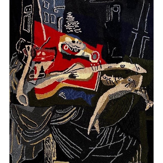 Abstract Dali Still Life by the Light of the Moon Tapestry Only 50 Produced Surreal Art For Sale - Image 3 of 6