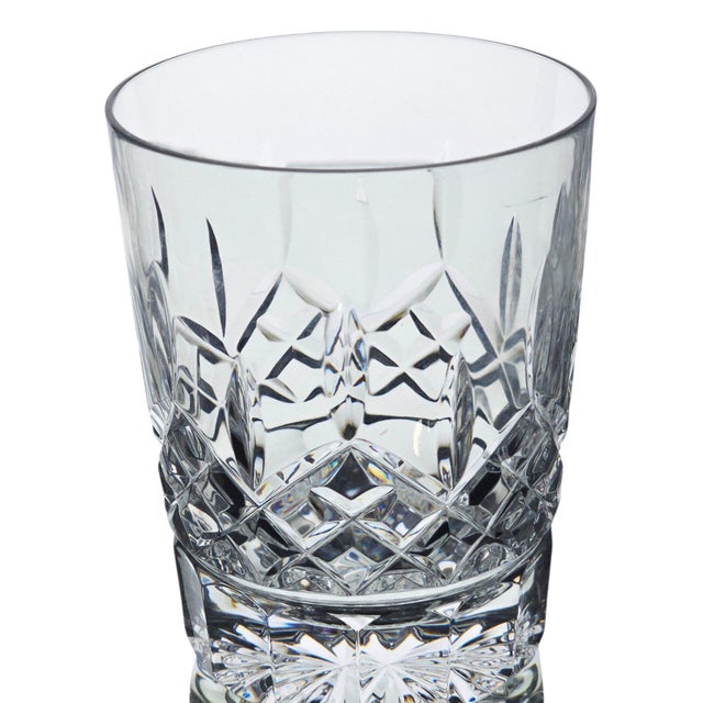 Late 20th Century Late 20th Century Waterford Crystal Lismore Double Old Fashioned Glasses - Set of 4 For Sale - Image 5 of 11
