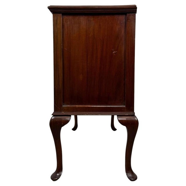 Antique Edwardian English Mahogany Sideboard, 1890s For Sale - Image 11 of 13