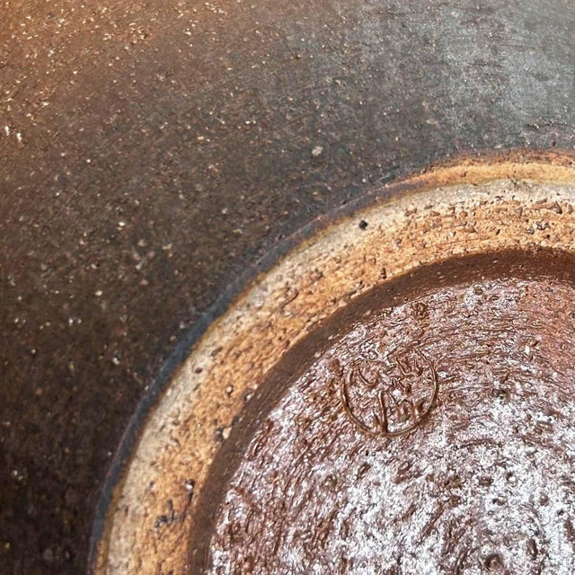 Mid-Century Shigaraki Ikebana Flower Vase by Yagi Tōdō, Japan, 1970s For Sale - Image 10 of 14