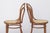 Wood Stained Beech Bentwood Angel Chairs with Vienna Cane Seats, 1940s, Set of 2 For Sale - Image 7 of 9