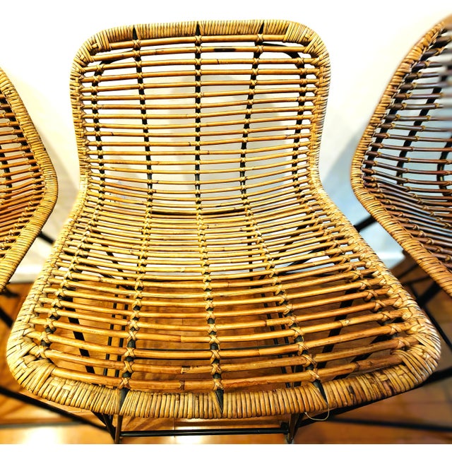 Palecek Palecek Hermosa Counter Stools- Set of 4 For Sale - Image 4 of 9