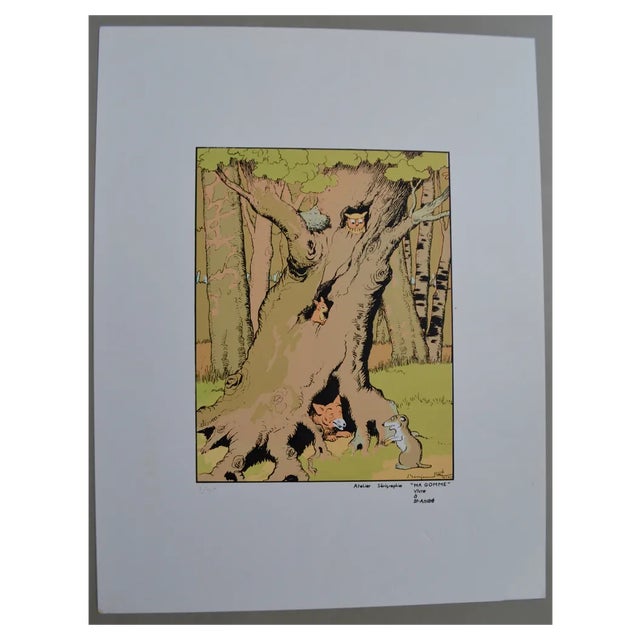 Benjamin Rabier, Untitled, Silkscreen For Sale