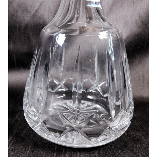 1980s 1980s Atlantis Cut Crystal Wine Decanter in Miguel For Sale - Image 5 of 5