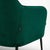 Emerald Velvet Settee by PolsPotten For Sale - Image 9 of 9