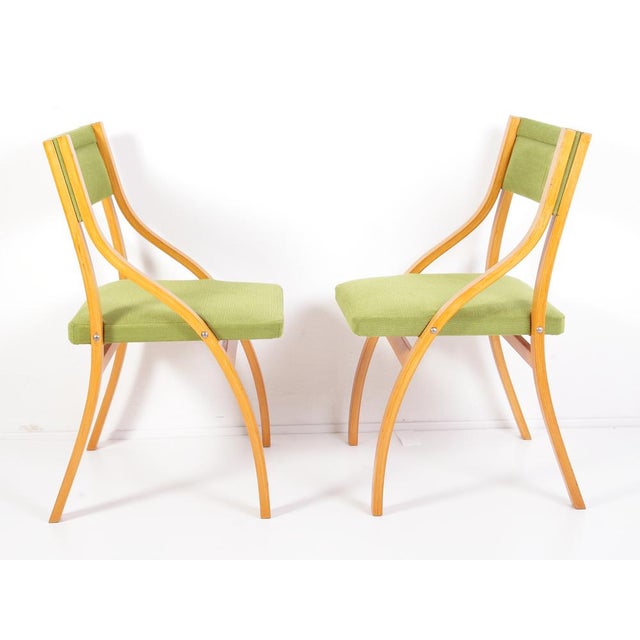 Completely restored , table measurements 70cm/50 cm. New upholstery. This piece has an attribution mark, I am sure that it...