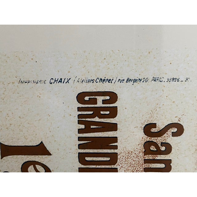 Antique White Framed Vintage Jules Cheret Theatre De l'Opera Poster For Sale - Image 8 of 11