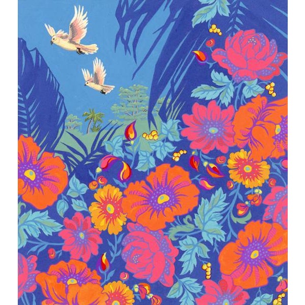 Tropical Bird 2 Original Painting | Chairish