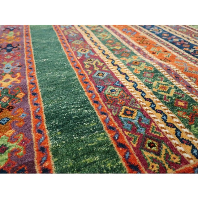 Mid 20th Century Galerie Shabab Collection Mid-20th Century Turkish Anatolian Accent Rug For Sale - Image 5 of 9