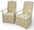 White Century Furniture Oscar De La Renta Armchairs - A Pair For Sale - Image 8 of 14