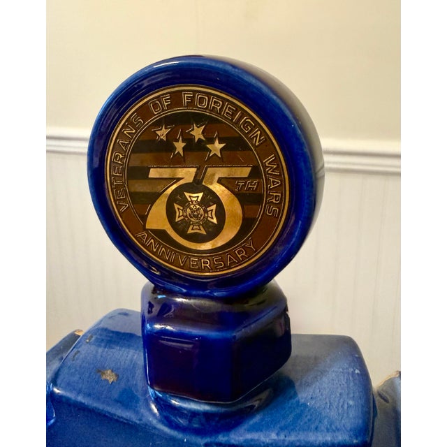 Late 20th Century Veterans of Foreign Wars 75th Anniversary Decanter For Sale - Image 5 of 12