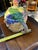 Shabby Chic Vintage Ceramic Teapot With Fruit and Teddy Bear Accents For Sale - Image 3 of 7