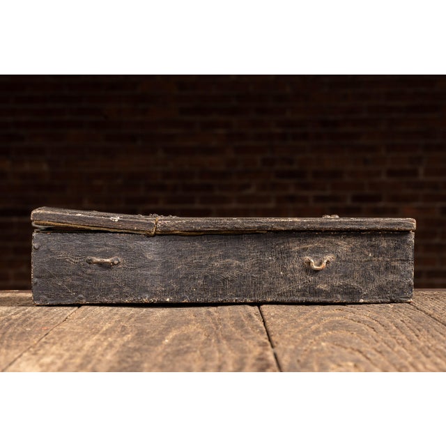 Early 20th Century Antique Miniature i.o.o.f. Coffin Lodge Box For Sale - Image 5 of 6